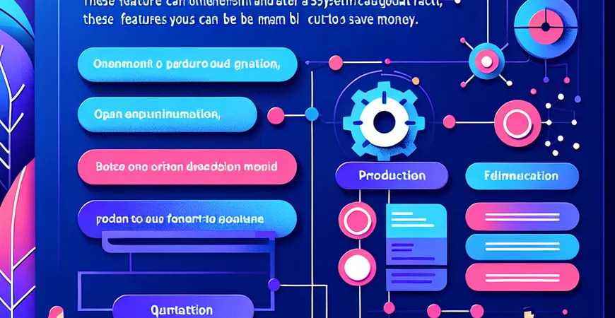 生产管理 ERP 系统报价，这些功能可以砍掉省钱！